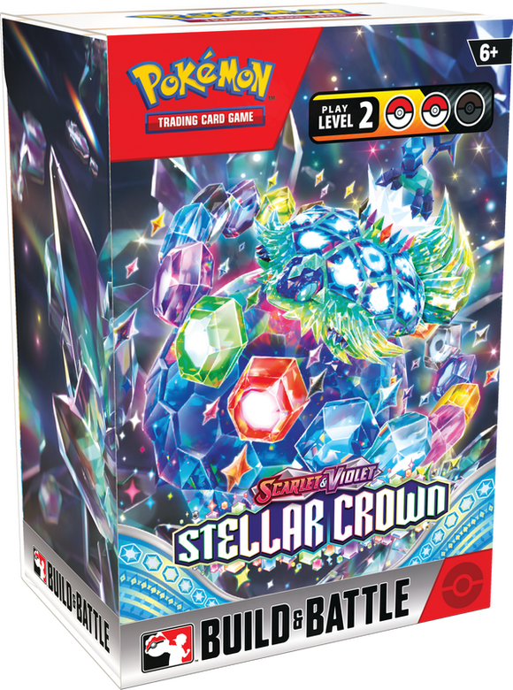 Pokemon Scarlet and Violet - Stellar Crown - Build and Battle Box - Collector's Avenue