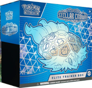 Pokemon Scarlet and Violet - Stellar Crown - Elite Trainer Box - Collector's Avenue