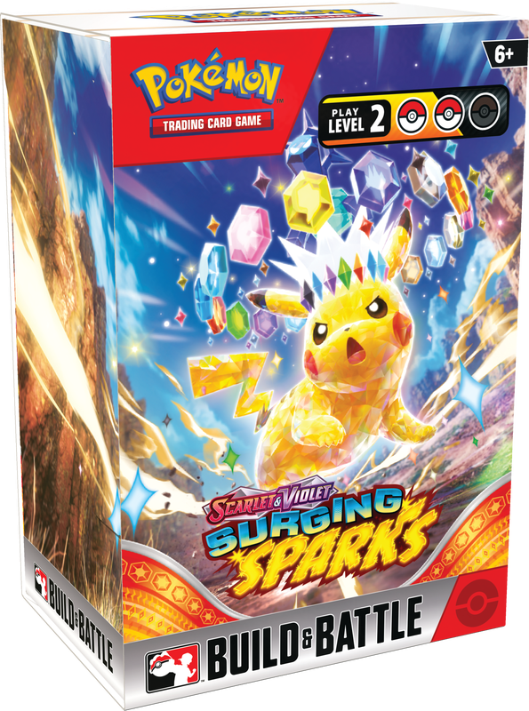 Pokemon Scarlet and Violet - Surging Sparks - Build and Battle Box