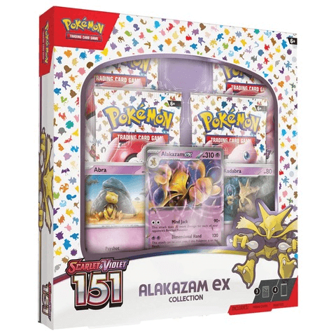 Pokemon Scarlet and Violet 151 - Alakazam Ex Collection Box - Collector's Avenue