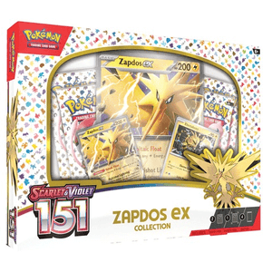 Pokemon Scarlet and Violet 151 - Zapdos Ex Collection Box
