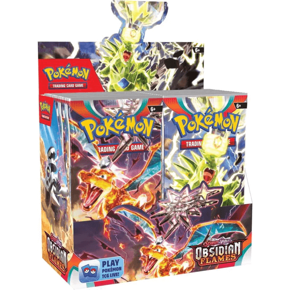 Pokemon Scarlet and Violet Obsidian Flames Booster Box - Collector's Avenue