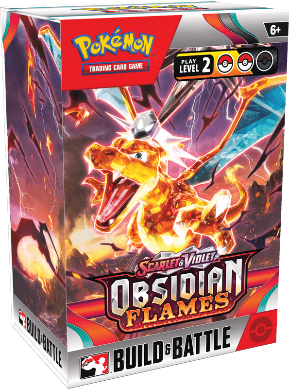 Pokemon Scarlet and Violet Obsidian Flames Build and Battle Box - Collector's Avenue