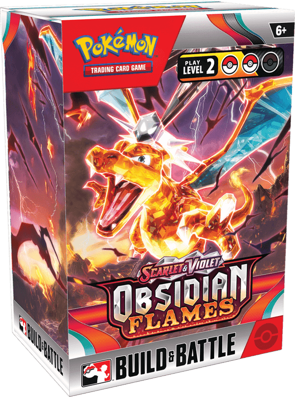 Pokemon Scarlet and Violet Obsidian Flames Build and Battle Box