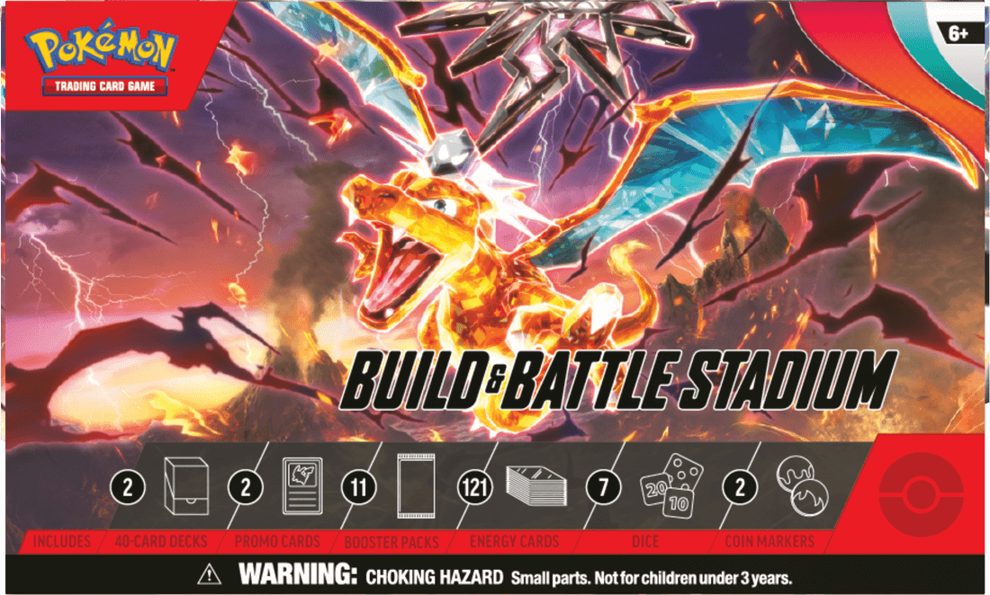 Pokemon Scarlet and Violet Obsidian Flames Build and Battle Stadium - Collector's Avenue