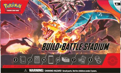 Pokemon Scarlet and Violet Obsidian Flames Build and Battle Stadium - Collector's Avenue