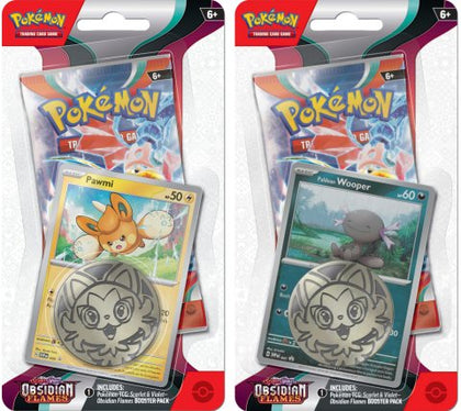 Pokemon Scarlet And Violet Obsidian Flames Checklane Blister Combo - Collector's Avenue