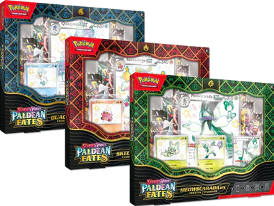 Pokemon Scarlet and Violet Paldean Fates Premium Collection Set Of 3