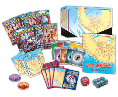 Pokemon Scarlet and Violet Paradox Rift Elite Trainer Box - Roaring Moon - Collector's Avenue