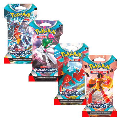 Pokemon Scarlet and Violet Paradox Rift Sleeved Booster Pack Bundle (24 Packs) - Collector's Avenue