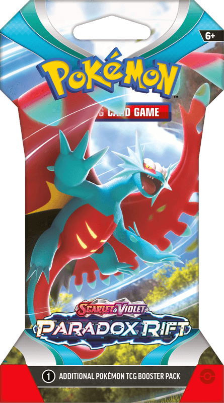 Pokemon Scarlet and Violet Paradox Rift Sleeved Booster Pack Bundle (24 Packs) - Collector's Avenue