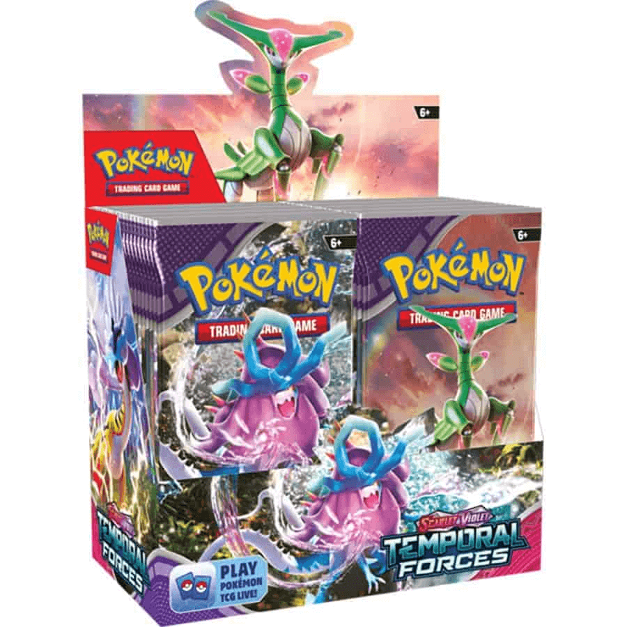 Pokemon Scarlet and Violet Temporal Forces Booster Box - Collector's Avenue