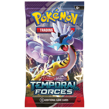 Pokemon Scarlet and Violet Temporal Forces Booster Pack - Collector's Avenue