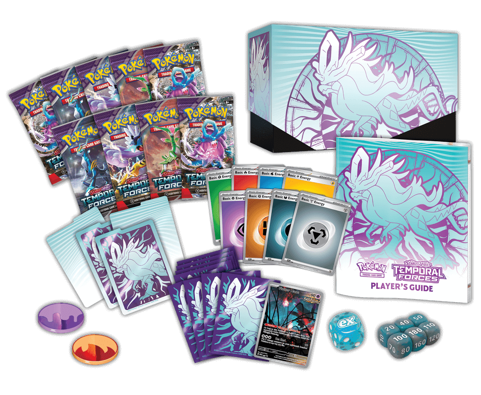 Pokemon Scarlet and Violet Temporal Forces Elite Trainer Box - Walking Wake - Collector's Avenue