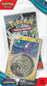 Pokemon Scarlet and Violet Twilight Masquerade Checklane Blister - Toxel