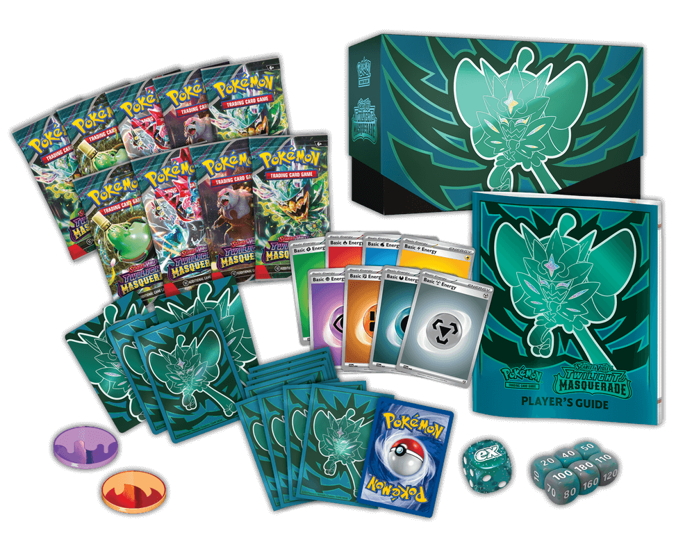 Pokemon Scarlet and Violet Twilight Masquerade Elite Trainer Box - Collector's Avenue