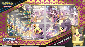 Pokemon TCG Crown Zenith Morpeko V-Union Premium Treasures Collection