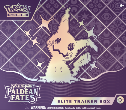 Pokemon Scarlet and Violet Paldean Fates Elite Trainer Box - Collector's Avenue