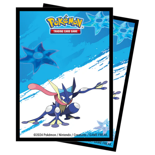 Pokemon Ultra PRO Greninja Standard Deck Protector Sleeves 65ct - Collector's Avenue