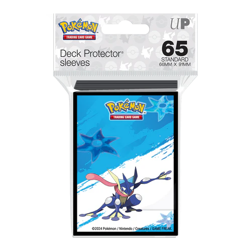 Pokemon Ultra PRO Greninja Standard Deck Protector Sleeves 65ct - Collector's Avenue