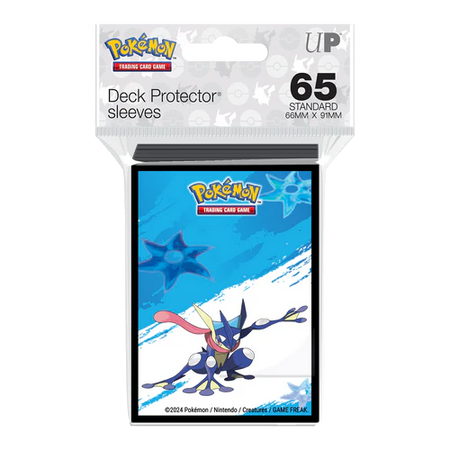 Pokemon Ultra PRO Greninja Standard Deck Protector Sleeves 65ct - Collector's Avenue