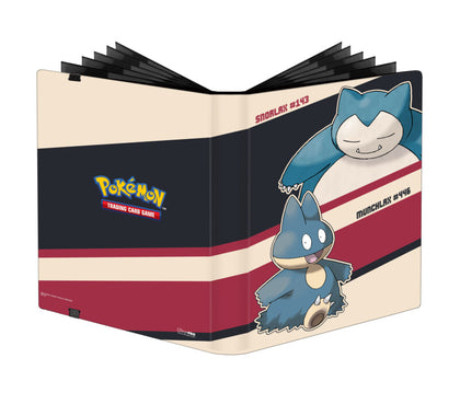 Ultra PRO Pokemon Snorlax & Munchlax 9-Pocket PRO-Binder Portfolios - Collector's Avenue