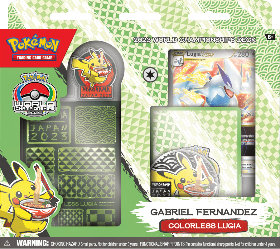 Pokemon Colorless Logo Pokemon World Championship Deck 2023 - Colorless Lugia – Collector's Avenue