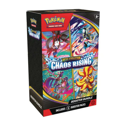 Pokemon - Mega Evolution - Chaos Rising - Booster Bundle