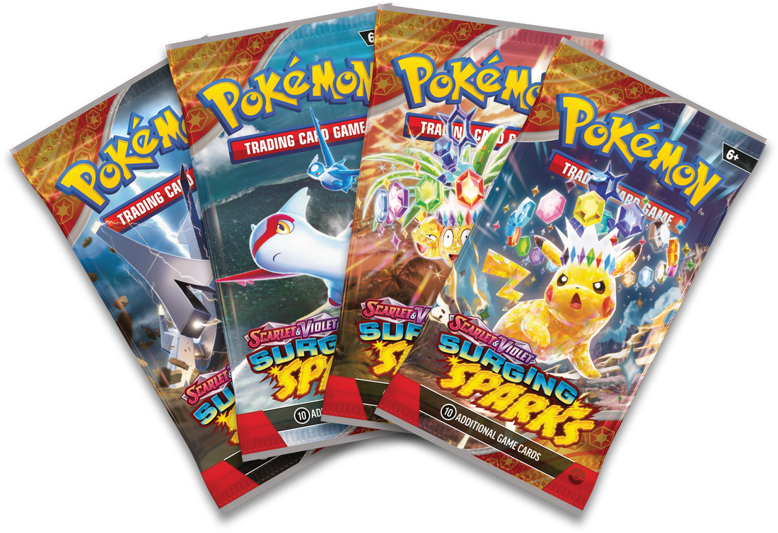 Pokemon Scarlet and Violet - Surging Sparks - Build and Battle Box Collector's Avenue Pokemon Scarlet and Violet - Surging Sparks - Build and Battle Box Collector's Avenue