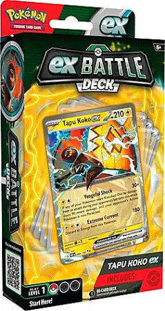 Pokemon TCG Tapu Koko ex Battle Deck