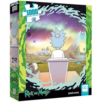 Rick and Morty Cover Art 1000 Piece Puzzle - Collector's Avenue