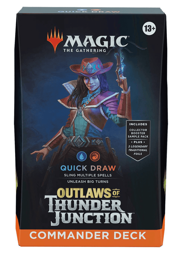 MTG Magic The Gathering - Outlaws of Thunder Junction - Commander Deck - Quick Draw