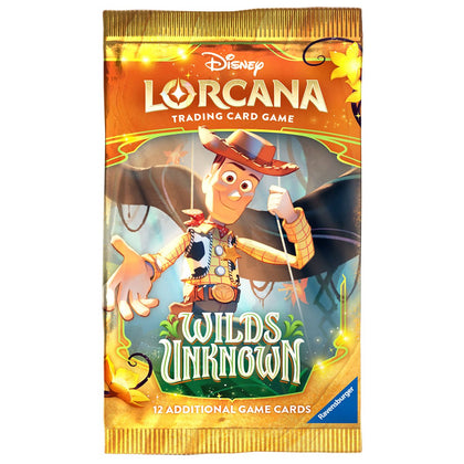 Disney Lorcana Wilds Unknown Booster Pack