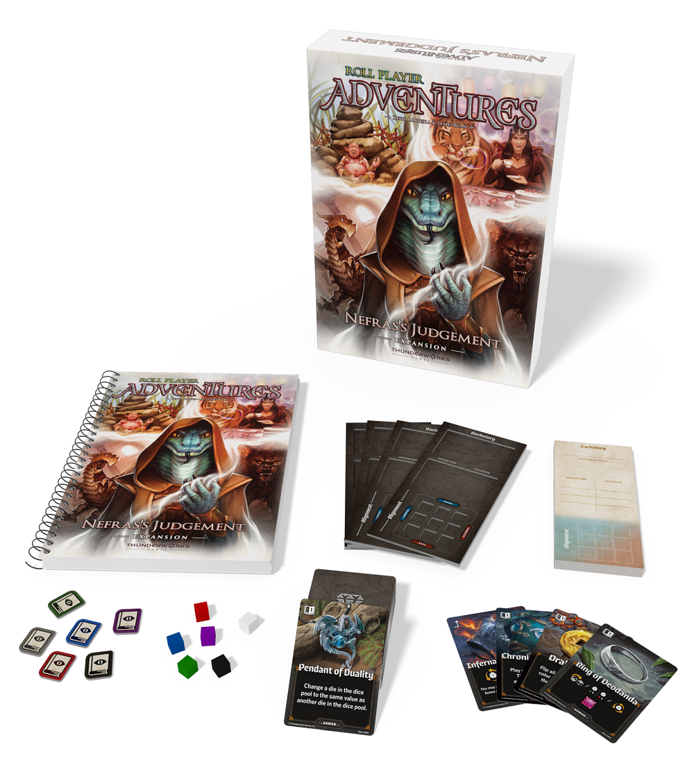 Roll Player Adventures Nefras's Judgement Expansion - Collector's Avenue