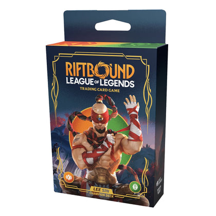 Riftbound League of Legends TCG Origins Champion Deck Lee Sin