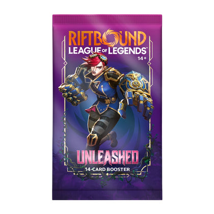 Riftbound League of Legends TCG Unleashed Booster Pack