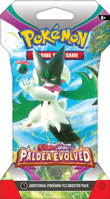 Pokemon Scarlet & Violet Paldea Evolved Sleeved Booster Pack - Collector's Avenue