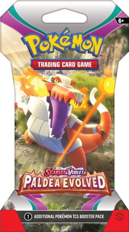 Pokemon Scarlet & Violet Paldea Evolved Sleeved Booster Pack - Collector's Avenue