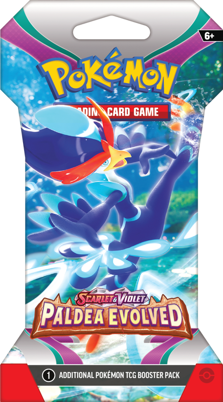 Pokemon Scarlet & Violet Paldea Evolved Sleeved Booster Pack - Collector's Avenue