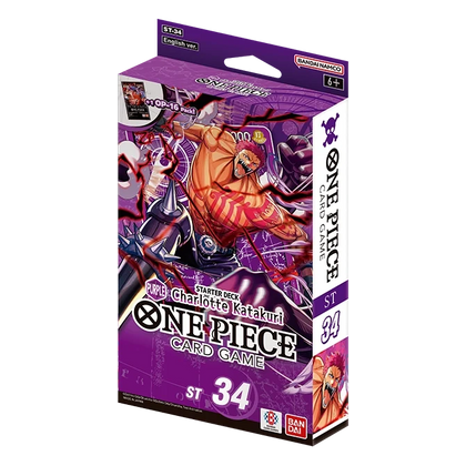 One Piece Card Game ST34 Starter Deck Charlotte Katakuri ST-34