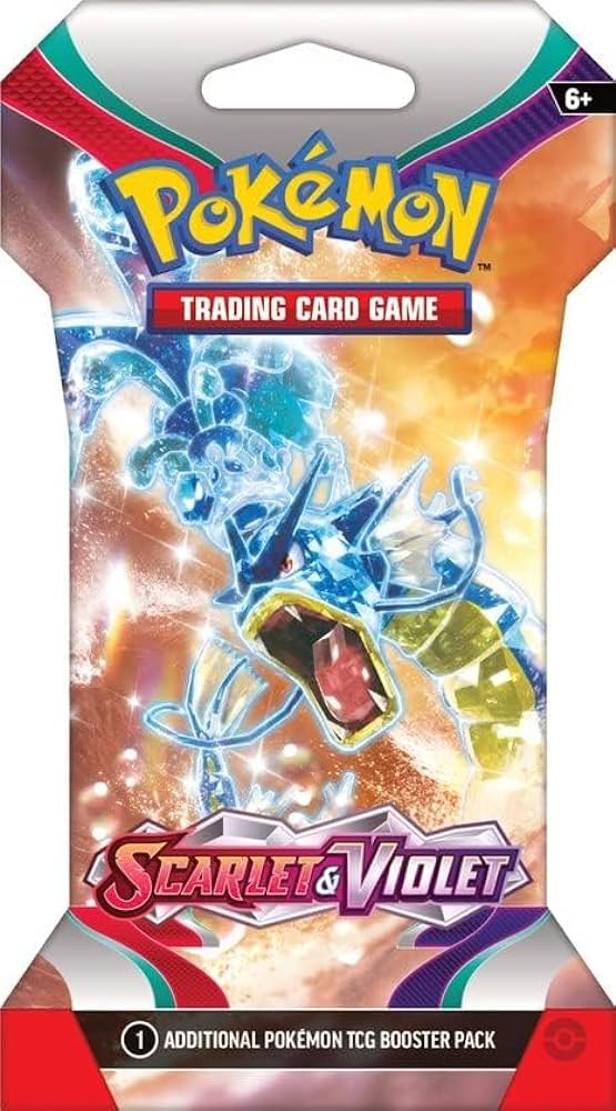 Pokemon - Scarlet & Violet Sleeved Booster Pack - Collector's Avenue