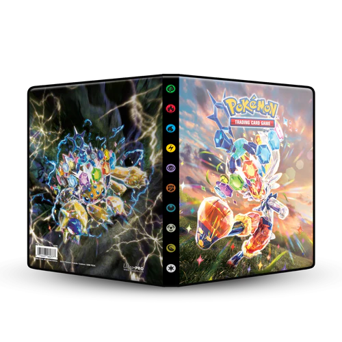 Pokemon Ultra PRO Scarlet and Violet Stellar Crown 4-Pocket Portfolio