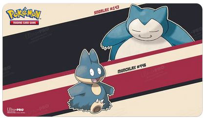 Pokemon Snorlax and Munchlax Ultra PRO Standard Gaming Playmat Mousepad - Collector's Avenue