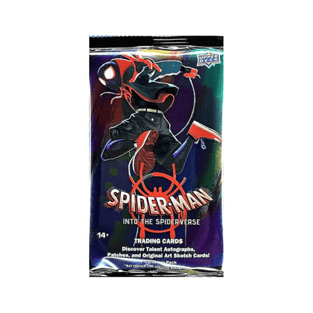 Upper Deck Spider-Man Into The Spider-Verse Hobby Pack - Collector's Avenue