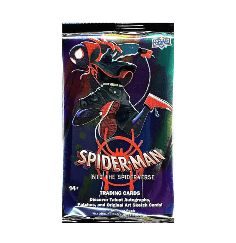 Upper Deck Spider-Man Into The Spider-Verse Hobby Pack - Collector's Avenue