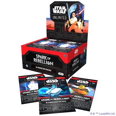 Star Wars Unlimited Spark of Rebellion Draft Booster Box - Collector's Avenue