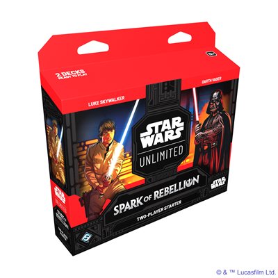 Star Wars Unlimited Spark of Rebellion Two Player Starter