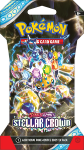 Pokemon Scarlet and Violet - Stellar Crown - Sleeved Booster Pack - Collector's Avenue