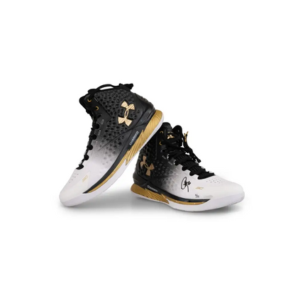 Stephen Curry Autographed Under Armour Curry Retro 1 MVP Shoes "Upper Deck UDA"