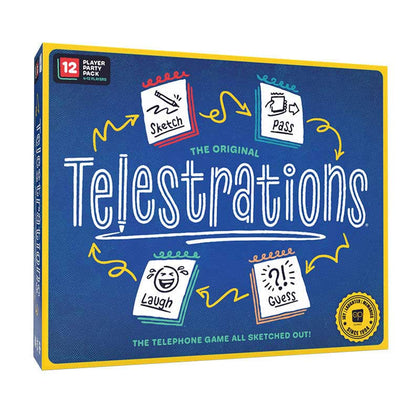 Telestrations 12 Player Party Pack Game "Refresh"